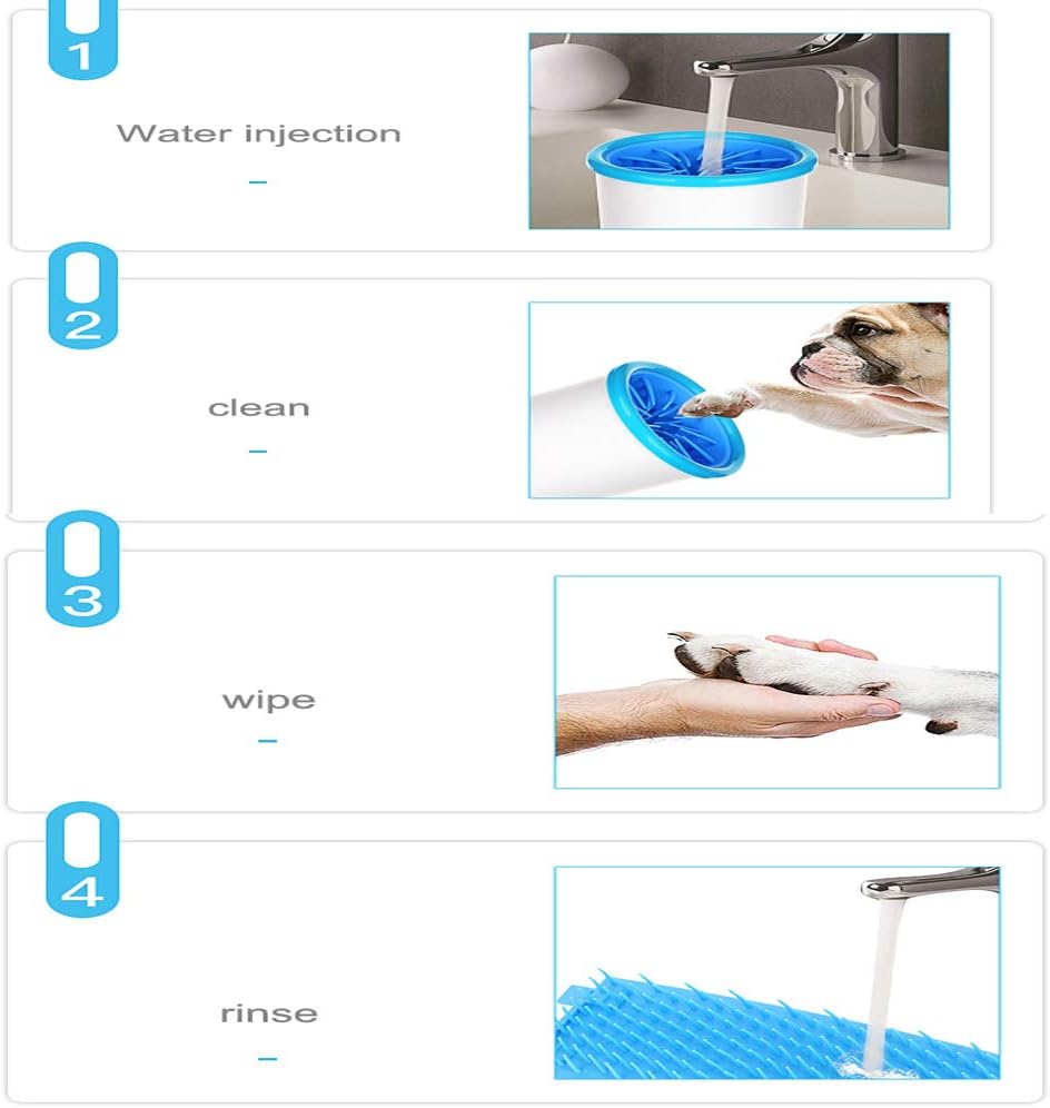 USB Dog Paw Cleaner – Automatic Electric Washer for All Dog Sizes