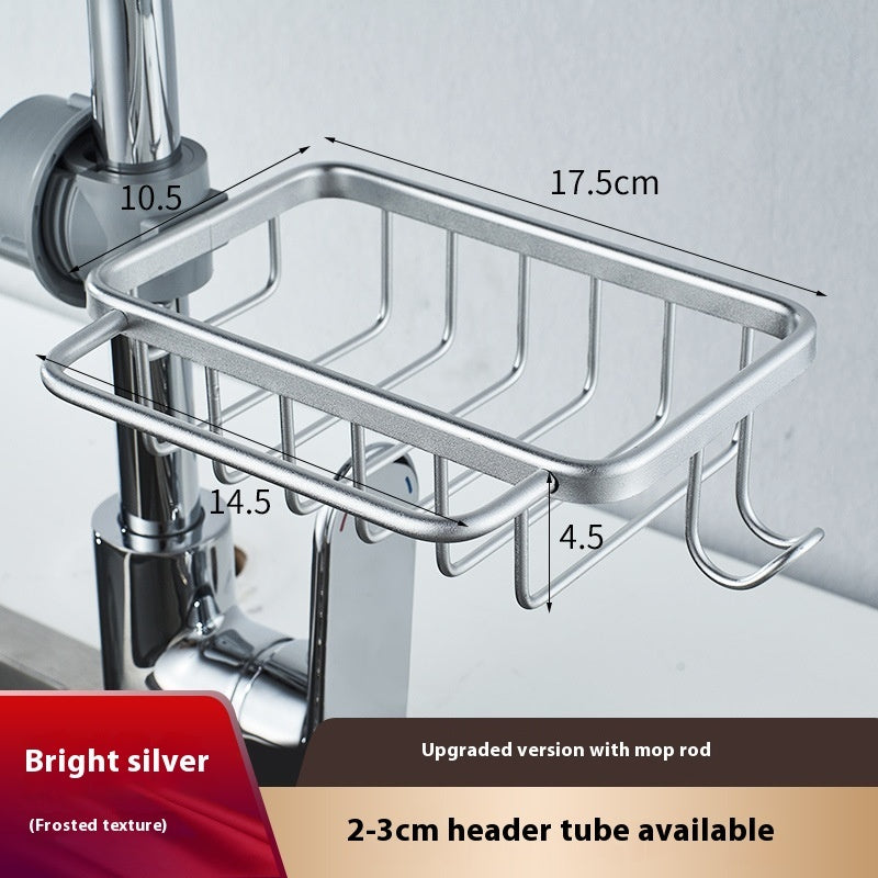 Kitchen Racks Hanging On A Faucet Household